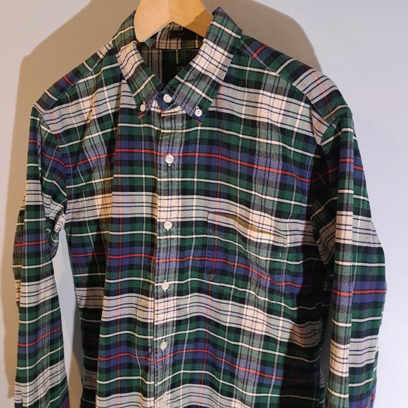 J. Crew Slim Fit Oxford men's large long sleeve button down shirt style C4283 - Picture 1 of 12